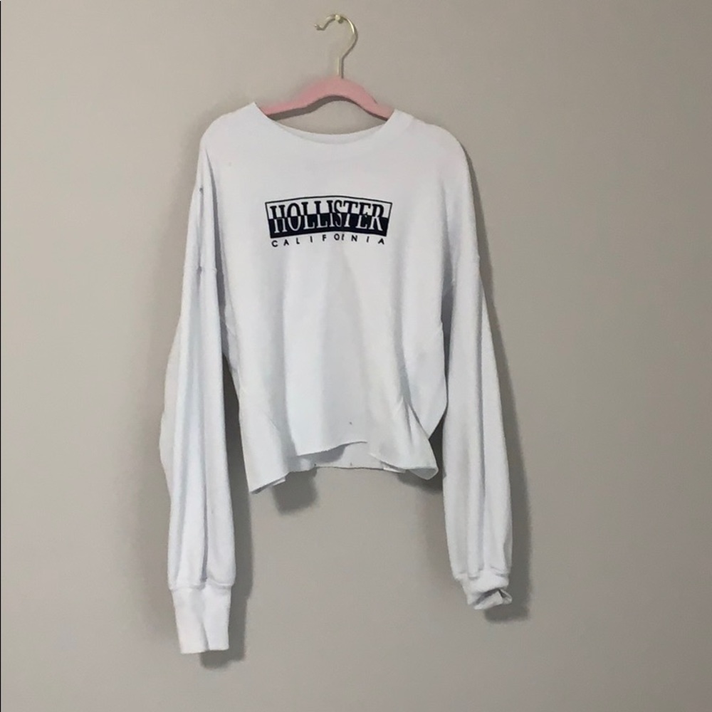 A Hollister white shirt